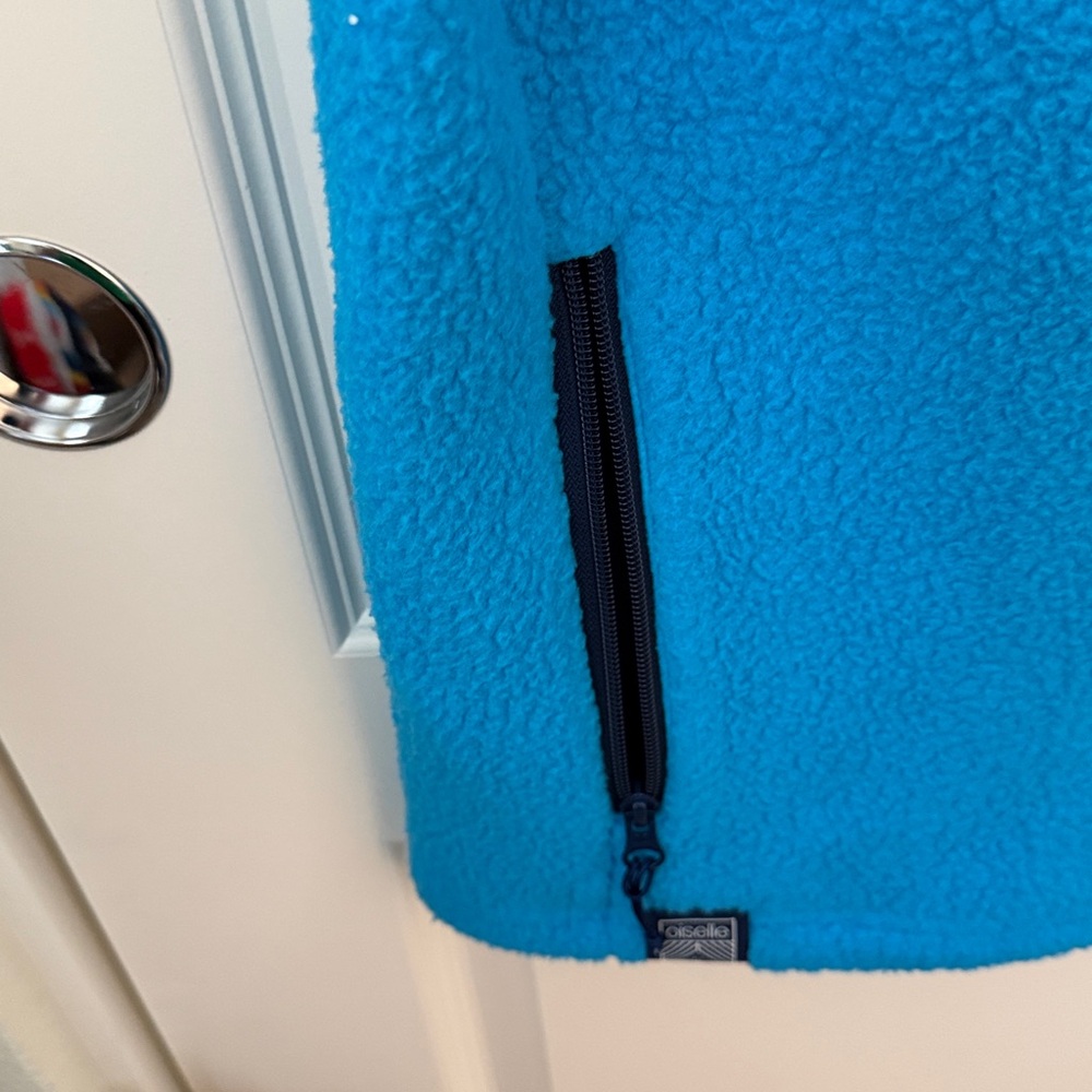 Oiselle AT fleece vest - XS - blue - Picture 4 of 6